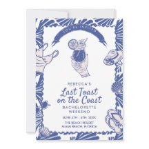 Laatste toast op het strand Bruidsmeisjesweekend a