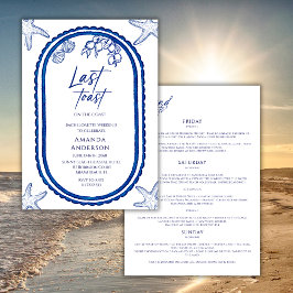 Laatste toast op het strand van Bechelorette weeke Kaart