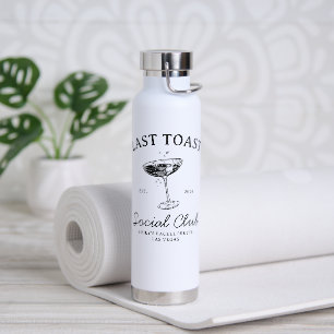 Laatste toast Social Club vrijgezellenfeest Merch Waterfles