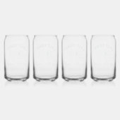 Laatste toast vrijgezellenfeest kan glas (Achterkant)