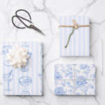 Laatste toost op het Coast Bachelorette Party Inpakpapier Vel<br><div class="desc">Presentatie van de 'Last Toast on the Coast Invitation',  een prachtige aanvulling op uw vrijgezellenfeest. Deze uitnodiging maakt deel uit van onze Coastal Blue Bachelorette Suite,  die een verfijnd kustgevoel uitstraalt met zijn opvallende blauwe kleurenschema.</div>