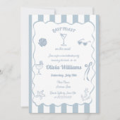 Laatste toost op het Coast Bachelorette Party Kaart (Voorkant)