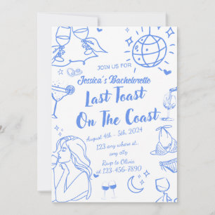 Laatste toost op het Coast Bachelorette Weekend Pa Kaart