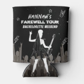 Laatste Tour Punk Rock Band Bachelorette Party naa Blikjeskoeler (Voorkant)