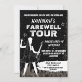 Laatste tour Punk Rock Band Bachelorette Weekend Kaart (Voorkant)