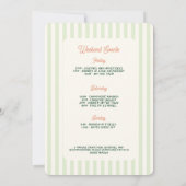 Laatste Trail voor het Vail Bachelorette Weekend Kaart (Achterkant)