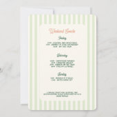 Laatste Trail voor het Vail Bachelorette Weekend Kaart (Achterkant)