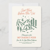 Laatste Trail voor het Vail Bachelorette Weekend Kaart (Voorkant)