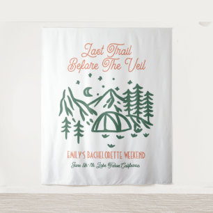 Laatste Trail voor het Vail Bachelorette Weekend Wandkleed