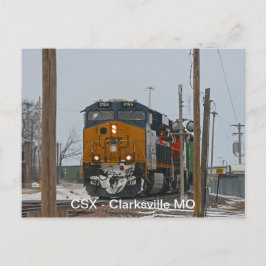 Laatste trein naar Clarksville Briefkaart