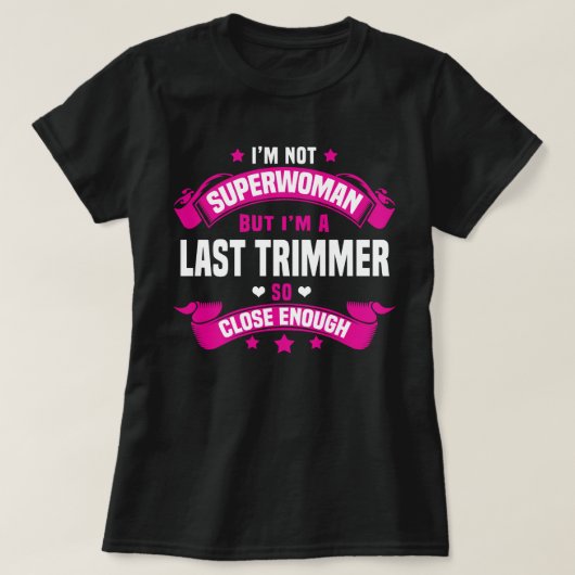 laatste trimmer t-shirt (Design voorkant)