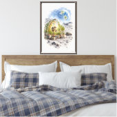 Laatste Tuinman Canvas Afdruk (Insitu (Slaapkamer))