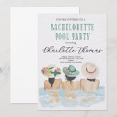Laatste uitje voor de ring Bachelorette Bash Kaart (Voorkant / Achterkant)