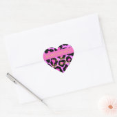 Laatste uitje voor de ring Bruidsmeisjesfeest Hart Sticker (Envelop)