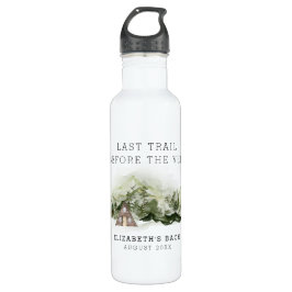 Laatste uitje voor de sluier vrijgezellenweekend waterfles 