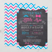 Laatste uitnodiging voor genderonthulling Allison (Voorkant / Achterkant)