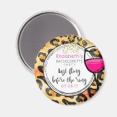 Laatste uitspatting voor de ring Wilde vrijgezelle Magneet (Voorkant / Achterkant)