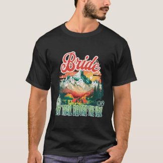 Laatste uitstap voor de sluier vrijgezellenfeest c t-shirt