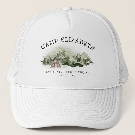 Laatste uitstap voor het vrijgezellenweekend van d trucker pet (Voorkant)