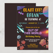 Laatste uitzending buitenruimte uitnodiging (Voorkant / Achterkant)