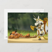 Laatste Unicorn-Briefkaart Briefkaart (Voorkant / Achterkant)