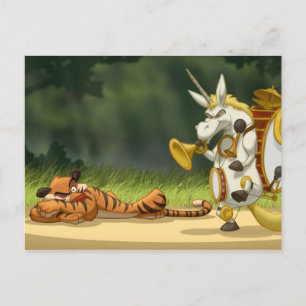 Laatste Unicorn-Briefkaart Briefkaart