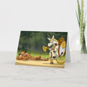 Laatste Unicorn-kaart (leeg binnenin) Kaart