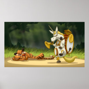 Laatste Unicorn-Poster Poster