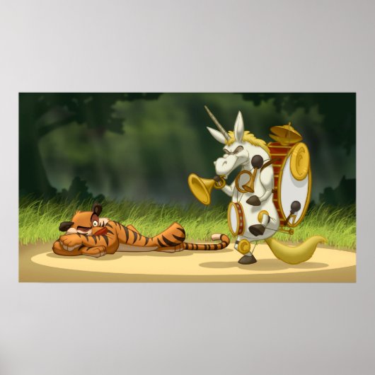 Laatste Unicorn-Poster Poster (Voorkant)