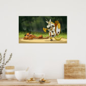 Laatste Unicorn-Poster Poster (Keuken)