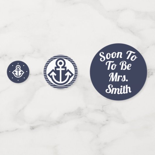 Laatste vaart voor de sluier  Confetti (Achterkanten)