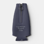 Laatste vaart voor de sluier flesjeskoeler (Achterkant)