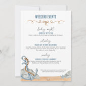 Laatste vaart voor de sluier nautische vrijgezelle kaart (Achterkant)