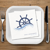 Laatste vaart voor de Veil Helm Bachelorette Party Servet