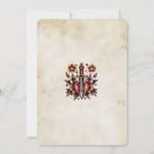 Laatste vaart voor de Veil Retro Bachelorette Part Kaart (Achterkant)