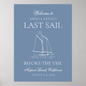 Laatste vaart voor het Veil Bachelorette weekend Poster (Voorkant)