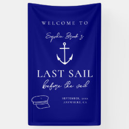 Laatste vaart voor het Veil Bachelorette weekend Spandoek