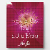 Laatste Valentijnsdag gecontroleerd Roos Fotoplaat (Voorkant)