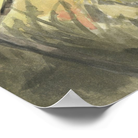 Laatste van de Arctic Sun Print (Hoek)