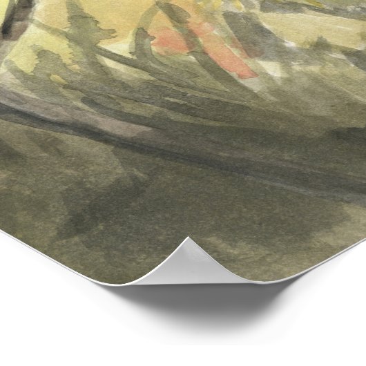 Laatste van de Arctische Zon Poster (Hoek)