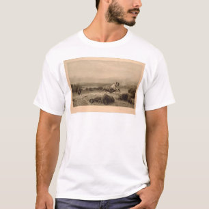 Laatste van de Buffalo Bierstadt (0137A) - Terugge T-shirt
