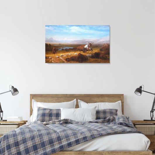 Laatste van de Buffels Canvas Afdruk (Insitu (Slaapkamer))