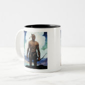 Laatste van de Mohikanen Tweekleurige Koffiemok (Voorkant links)