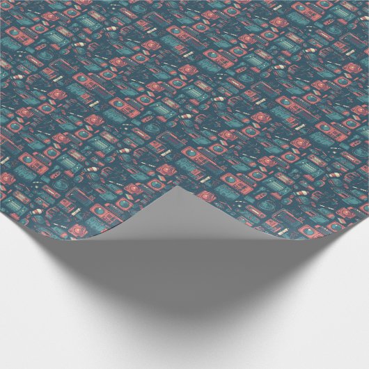 Laatste van het verleden: Tech van 80 Cadeaupapier (Hoek)