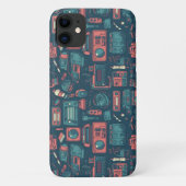 Laatste van het verleden: Tech van 80 Case-Mate iPhone Case (Achterkant)
