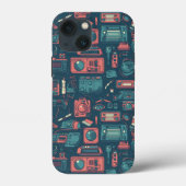 Laatste van het verleden: Tech van 80 Case-Mate iPhone Case (Achterkant)