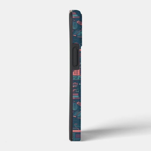 Laatste van het verleden: Tech van 80 Case-Mate iPhone Case (Achterkant / Rechts)