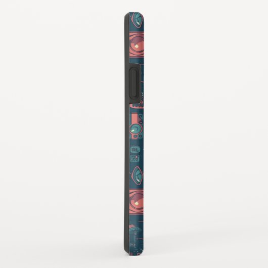 Laatste van het verleden: Tech van 80 Case-Mate iPhone Case (Achterkant/rechts)