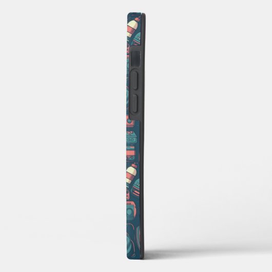 Laatste van het verleden: Tech van 80 Case-Mate iPhone Case (Achterkant / Links)