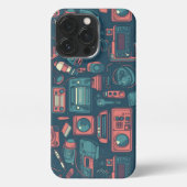 Laatste van het verleden: Tech van 80 iPhone Hoesje (Achterkant)